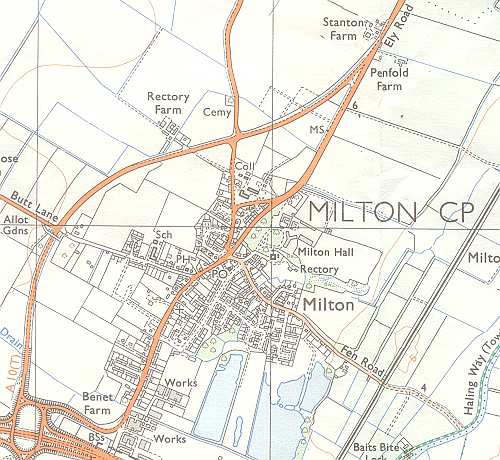 milton township map